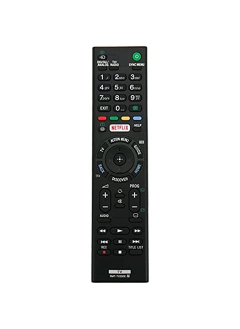 New RMT-TX200E Replaced Remote Control Fit for Sony Bravia LCD TV XBR-49X707D XBR-49X835D KD-55XD9305 KD-65X7505D KD-55XD7004 KD-55XD8005 Sub Controller RMT-TX100D