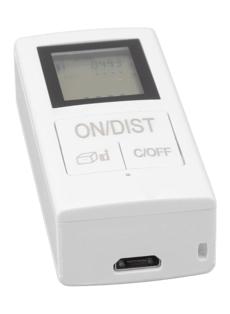 "Portable Infrared Digital Measuring Gauge for Accurate Measurements – Handheld Infrared Measurement Tool, Intelligent Optical Compensation, Miter Saw Accessories"Mini Infrared Range Finder Pocket Handheld IR Electronic Ruler  Backlit LCD Pythagorean Mode Measure Distance Area Volume - Image 2