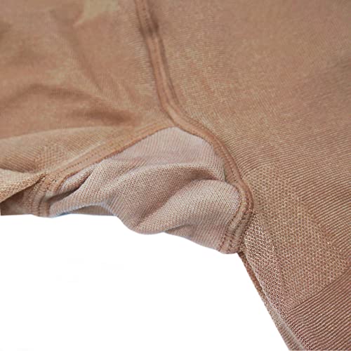 DANCE YOU DANCEYOU Slight Shimmery Footed Tights Girls and Women Size Sparkly Skin Tone for Costume, Dance and Daily Dressing, Toast LA - Image 4