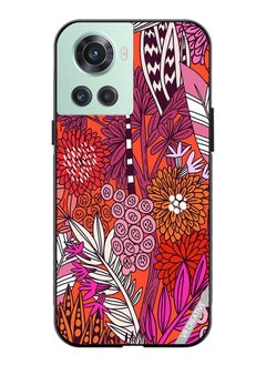 Protective Case Cover For OnePlus Ace Flowers Design Multicolour