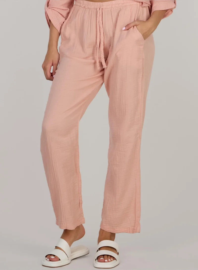 جاست نيتشر بنطال قطني مزدوج بأناقة رائعة