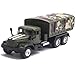 OTONOPI Military Truck Armored Vehicle Die Cast Metal Alloy Pull Back Toy Car Army Transport Model for Kids with Lights and Sounds - Image 2