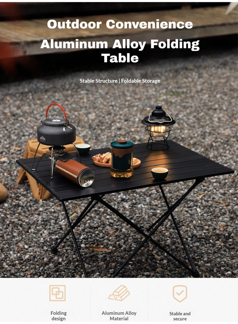 طاولة تخييم خارجية | طاولة نزهة قابلة للطي | قابلة للتخزين | طاولة خارجية قابلة للطي | 40*41*55 سم - Image 2
