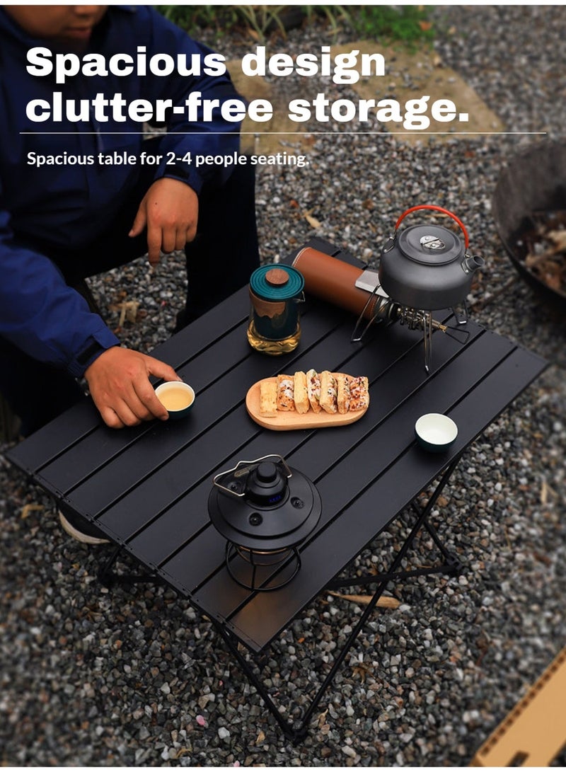طاولة تخييم خارجية | طاولة نزهة قابلة للطي | قابلة للتخزين | طاولة خارجية قابلة للطي | 40*41*55 سم - Image 3
