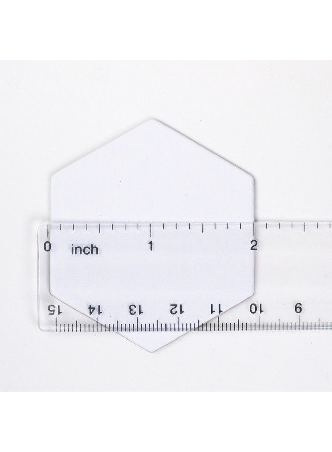 Hedral Value Pack Of 15 Blank 2" Hexagon Hex Board Game Chits Tiles Counters Markers Diy DD - Image 4