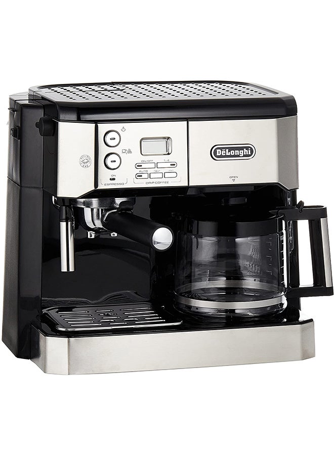 ديلونجي ماكينة صنع القهوة كومبو 1.25 L 1750 W BCO431S فضي - Image 4