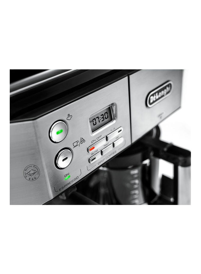 ديلونجي ماكينة صنع القهوة كومبو 1.25 L 1750 W BCO431S فضي - Image 3