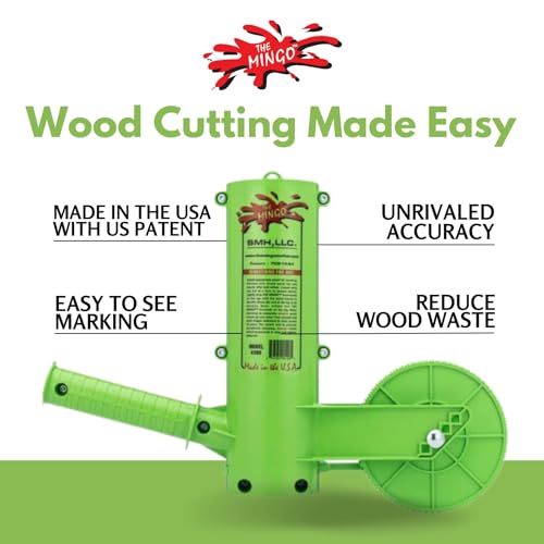 THE MINGO Marker Firewood Marking Wheel -Chainsaw Firewood Measuring Tool Marking - Measuring Marker - Mingo Marker Firewood Cutting Tools - Firewood Logging Tools (14" Marking Wheel) - Image 5