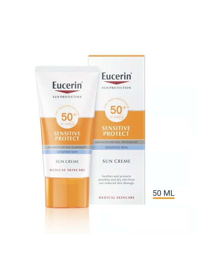 يوسيرين كريم يوسيرين صن سينسيتيف بروتكت بعامل حماية من الشمس SPF50+، 50 مل - Image 4