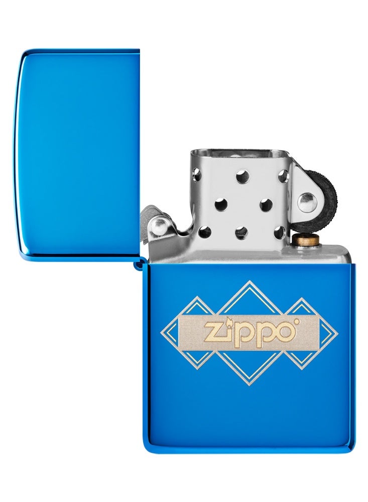 Zippo 48706 20446 Zippo Design High Polish Blue Windproof Lighter - Image 4