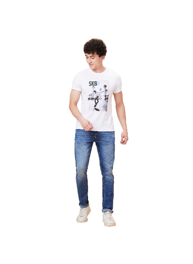 Being Human Mens Mid Tone Slim Fit Denims - Image 2
