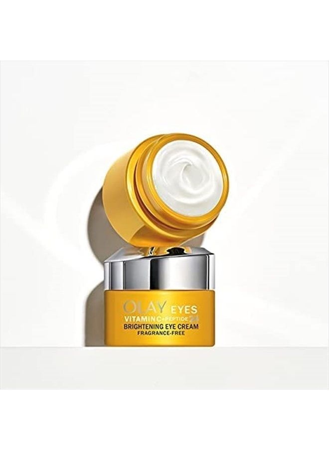 Olay Eyes Vitamin C + Peptide 24 Brightening Eye Cream - 0.5 oz.  - Image 2