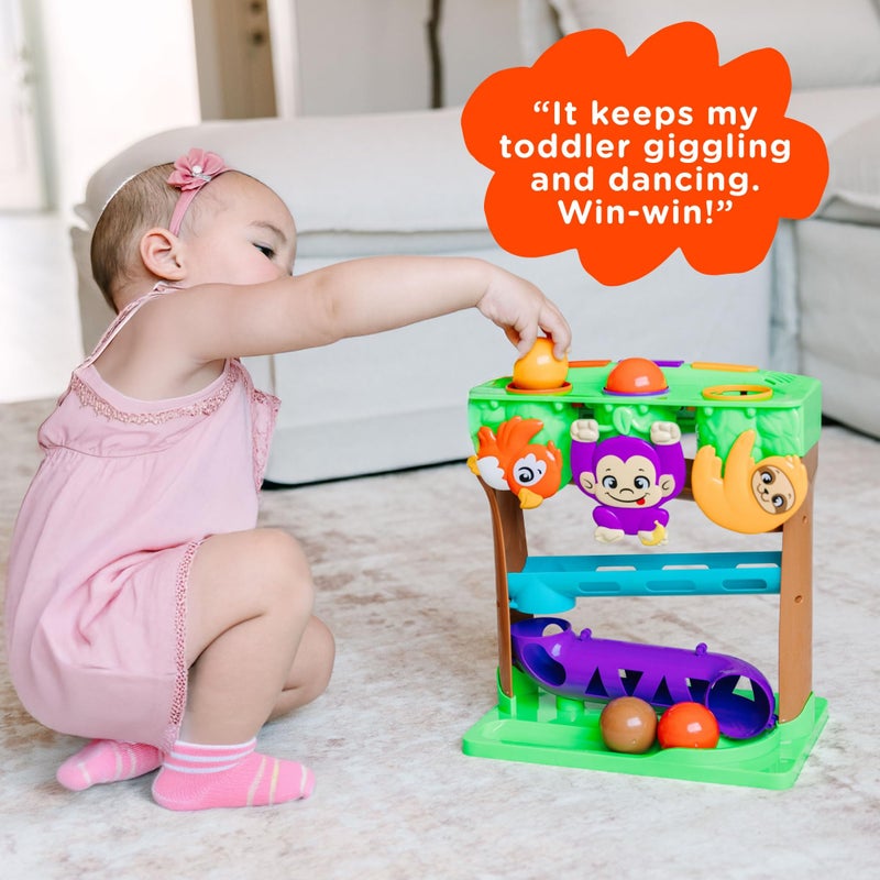 Move2Play  Hungry Jungle Animals  Interactive Toy For 1+ Year Olds  6 To 12 Months  Baby Toy  1 Year Old Birthday Gift For Girls  9-12 Months  6 7 8 9 10 12+ Months - Image 5
