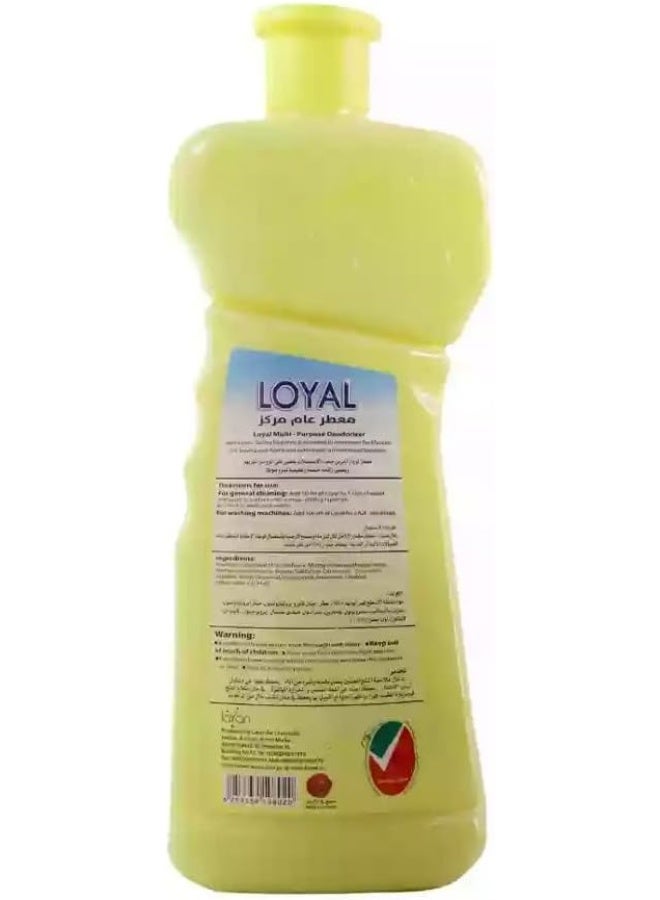 loyal معطر منزلي متعدد الاستخدامات برائحة المسك والعنبر المركز - 2100 مل - Image 2