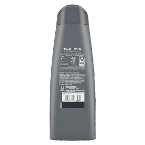 Dove Men+Care Thick and Strong Fortifying 2in1 Shampoo and Conditioner 12 FL OZ - Pack of 2 - Image 2
