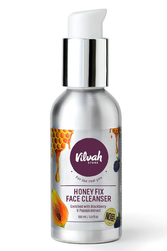 فيلاه ستور vilvah STORE غسول وجه نسائي بالعسل للترطيب والتألق الطبيعي  100ml - Image 1