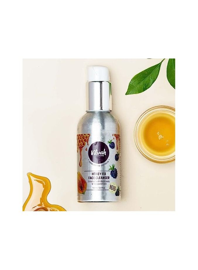 vilvah STORE Women's Honey Face Wash Moisture and Natural Glow