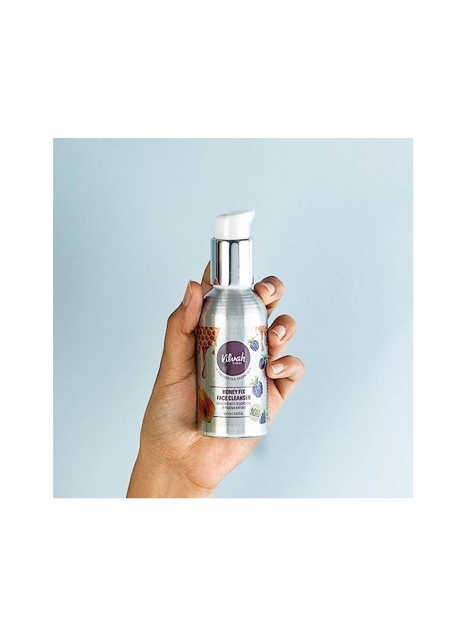 vilvah STORE Women's Honey Face Wash Moisture and Natural Glow