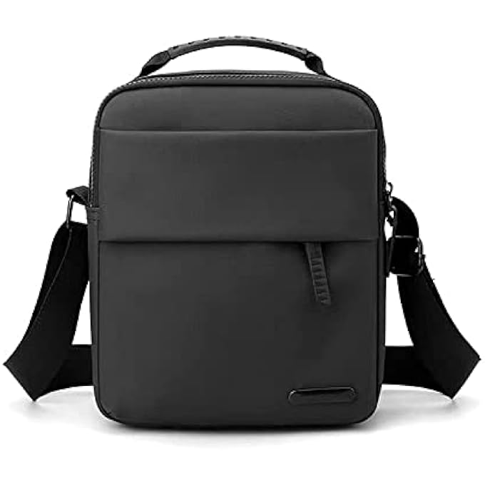 Skycare Sling Crossbody Bag Small Shoulder Backpack for Men Chest Bags Casual Daypack for Business Travel Cycling Black - Image 1