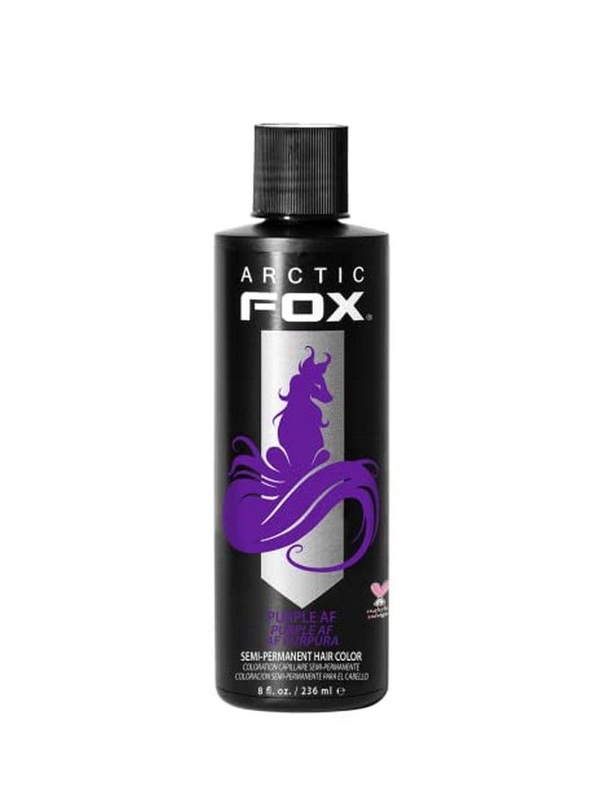 ARCTIC FOX Vegan And Crueltyfree Semipermanent Hair Color Dye (8 Fl Oz Purple Af) - Image 1