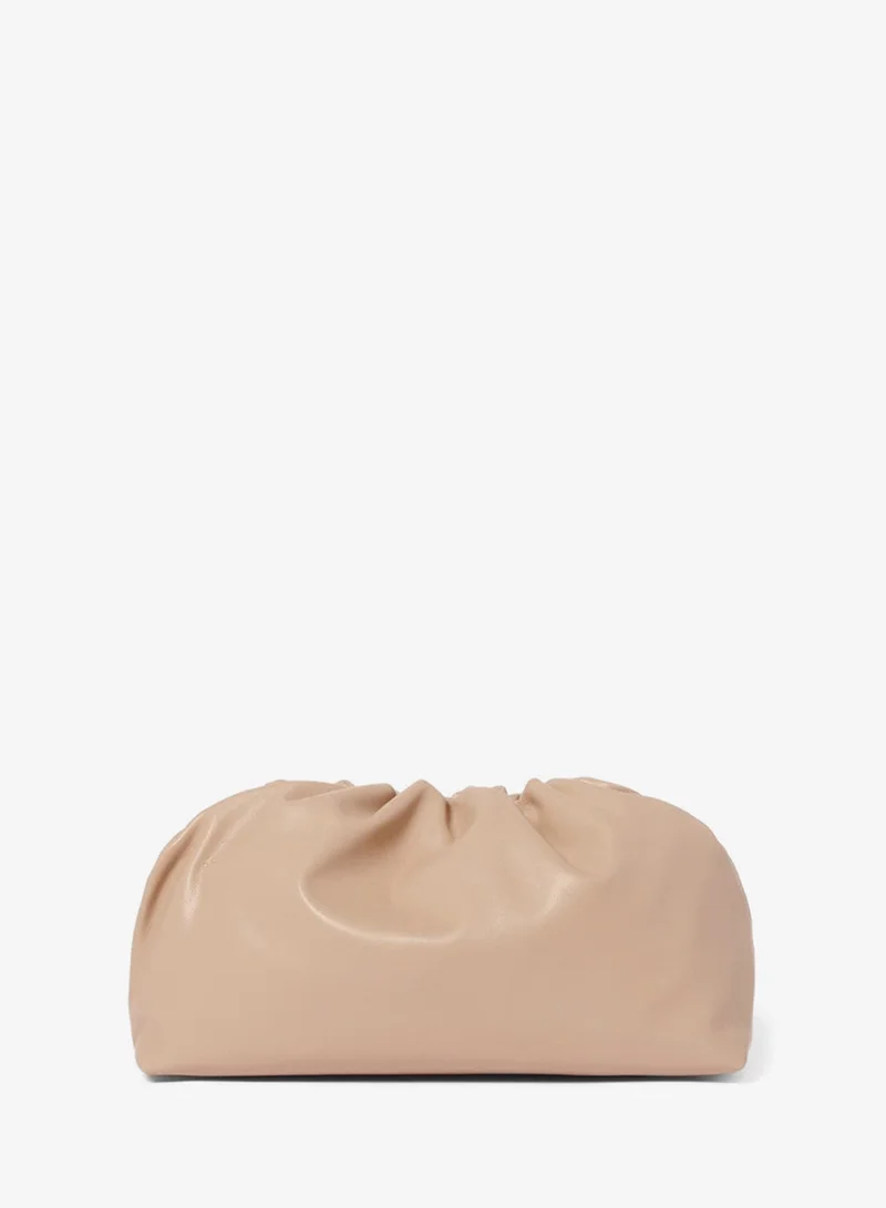 forever new  RIVER Ruched Clutch Bag for Women | Best Price UAE