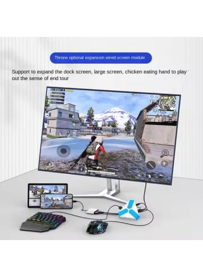 جاموينج  محول لوحة مفاتيح وماوس للألعاب المحمولة  فطكس Gamwing Lie Ying Pro F6X PRO  يدعم اللمس لألعاب PUBG على أنظمة تشغيل iOS وأندرويد وهارموني شحن سريع - Image 3