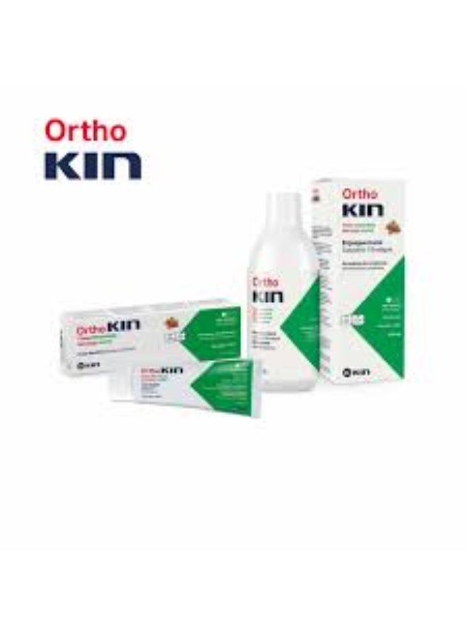 Kin Orthokin Mouthwash Strawberry Mint Flavor 500ml - Image 2