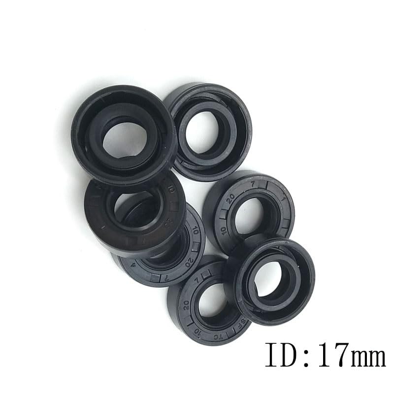 Rubber Oil Seal, Oil Seal, Double Lip TC Shaft with Garter Spring Multiple Sizes Pack of 2 - Image 2