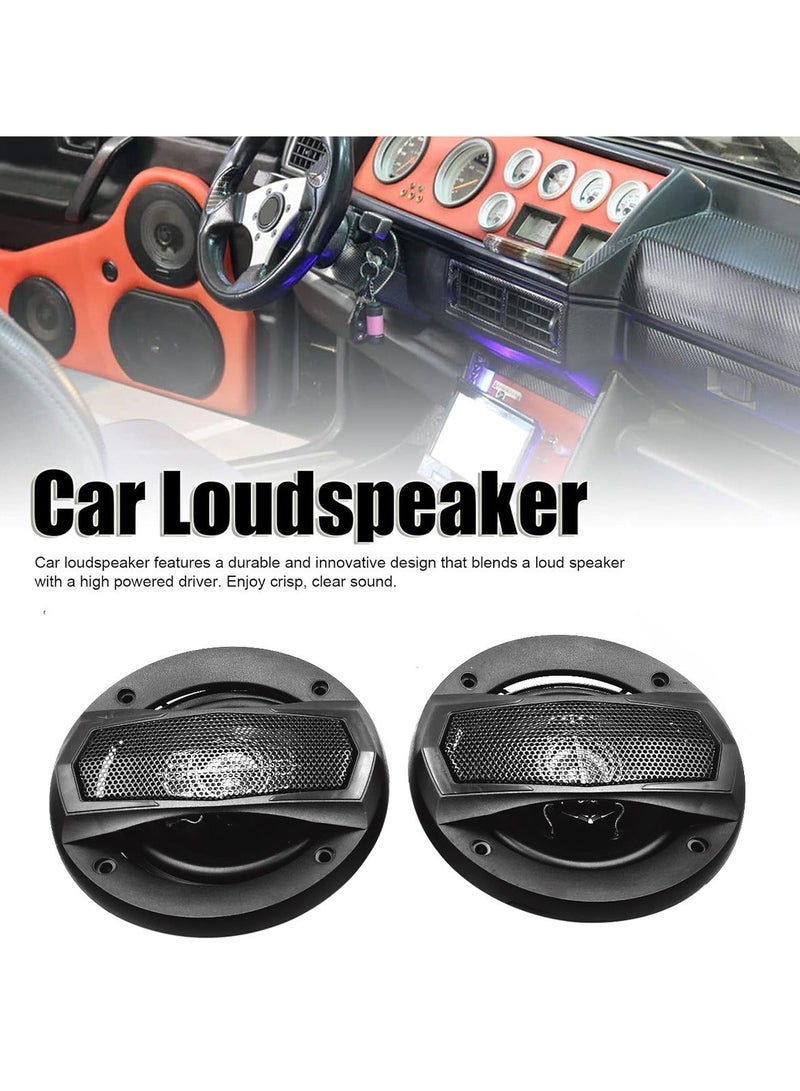 100Miles Car Speaker 3-Way Speaker 20W 200W Speaker 100mm 4 Coaxial Flush Mount Music Speaker 2 Pcs Set 100 Miles -2187 - Image 5