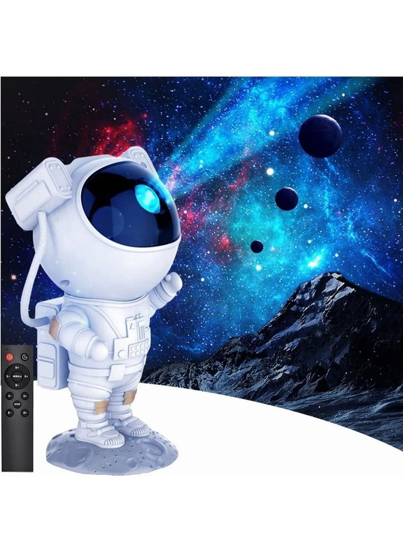 Star Projector Galaxy Night Light Astronaut Starry Nebula Ceiling LED Lamp Kids Room Decor Aesthetic 360°Rotation Magnetic Head Light - Image 1