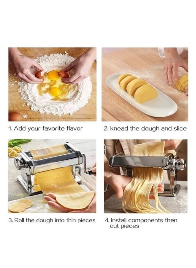 ماكينة صنع المعكرونة فضي - Image 4