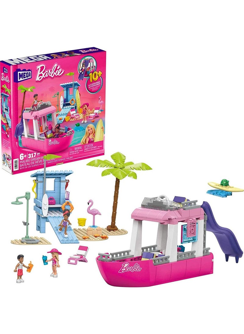 MEGA - Barbie Malibu Dream Boat HPN79 - Image 1