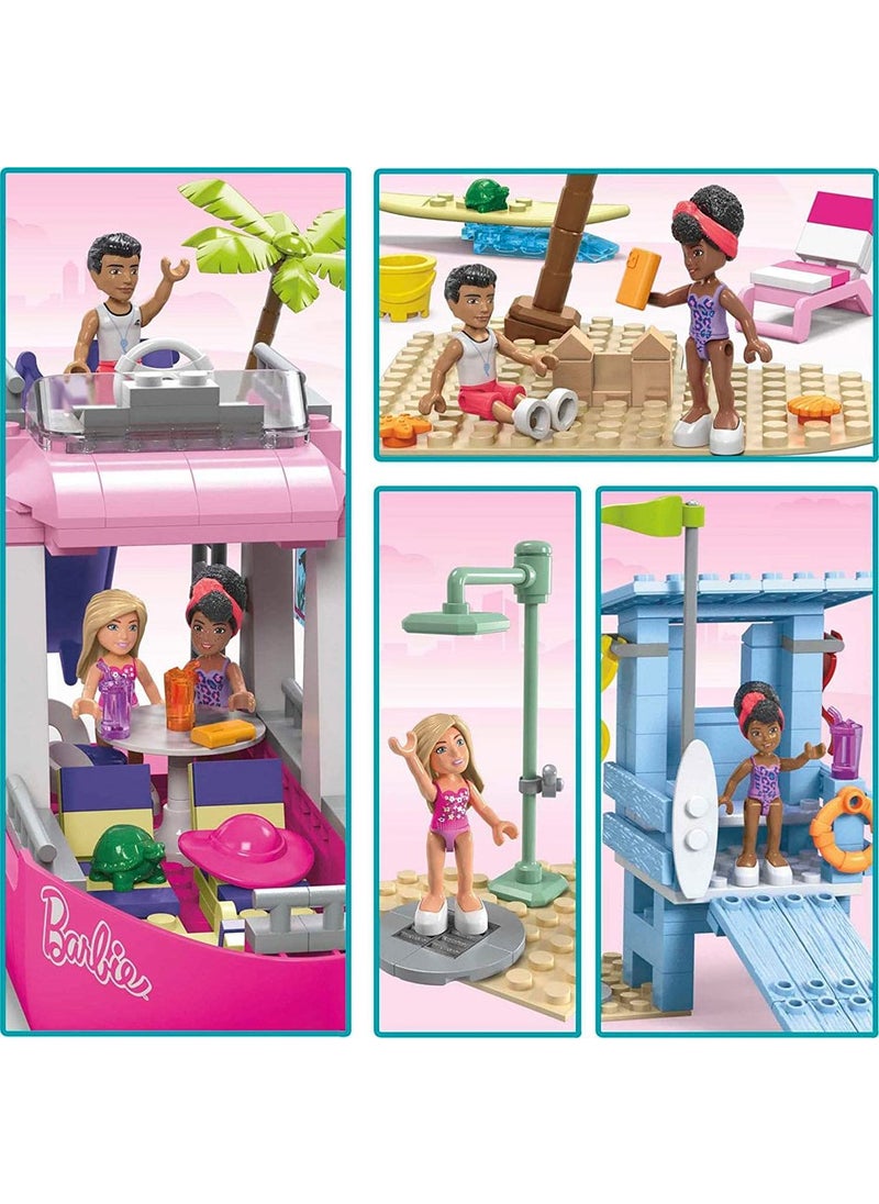 MEGA - Barbie Malibu Dream Boat HPN79 - Image 1