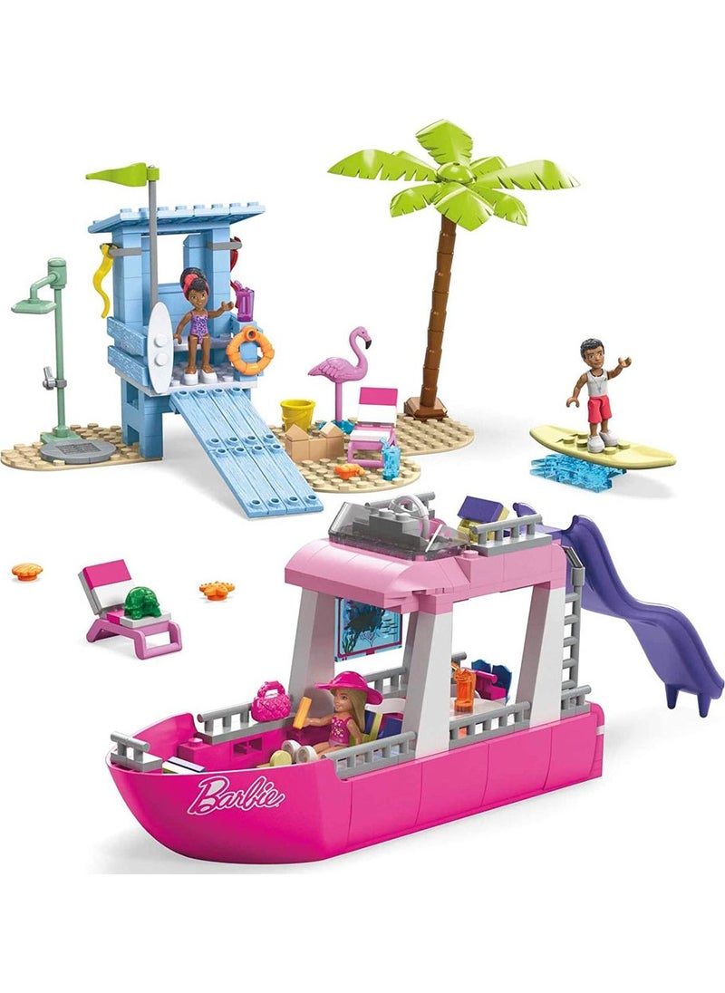 MEGA - Barbie Malibu Dream Boat HPN79 - Image 1