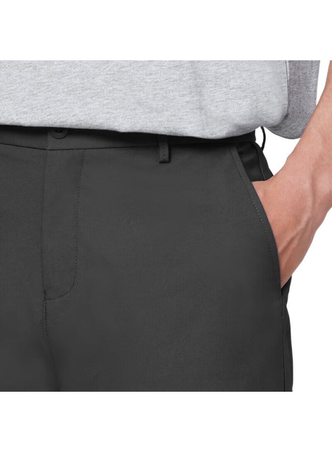 MARKLESS Casual Pants For Men, Summer Style, Breathable, Wrinkle-Resistant, Easy-Care, Business Straight-Leg Trousers 0820, Gray-Second Generation, Size 36 - Image 1