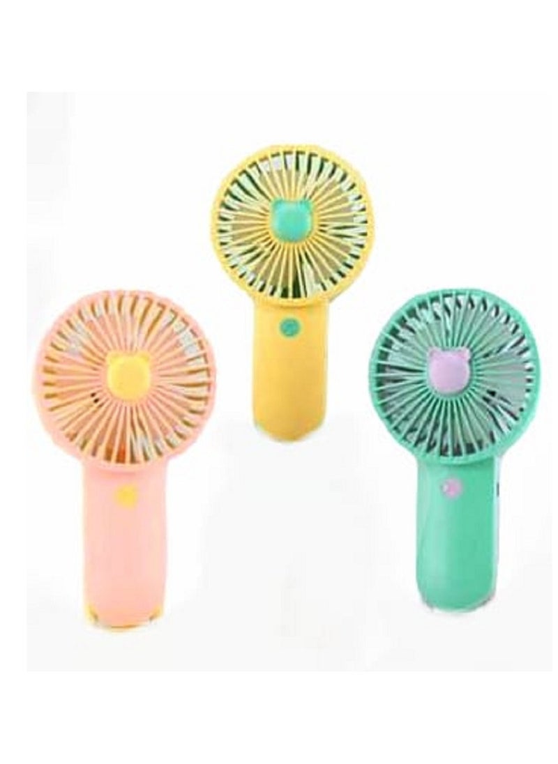 Generic - Portable Mini Hand Fan Two Speed ​​Charging Random Color - Image 1