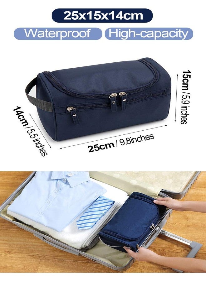 FosCadit Portable Hanging Travel Toiletry Bag Waterproof Makeup Organizer Cosmetic Storage Box Pouch for Women Girl (Multicolor) - Image 2