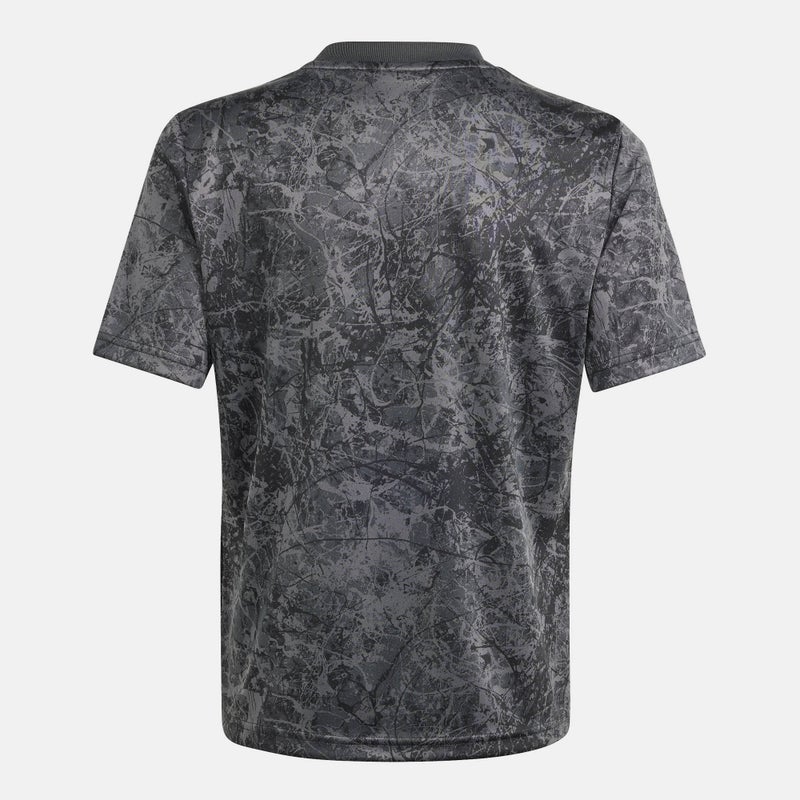 Adidas Kids' Manchester United Stone Roses Pre-Match Football Jersey - Image 2