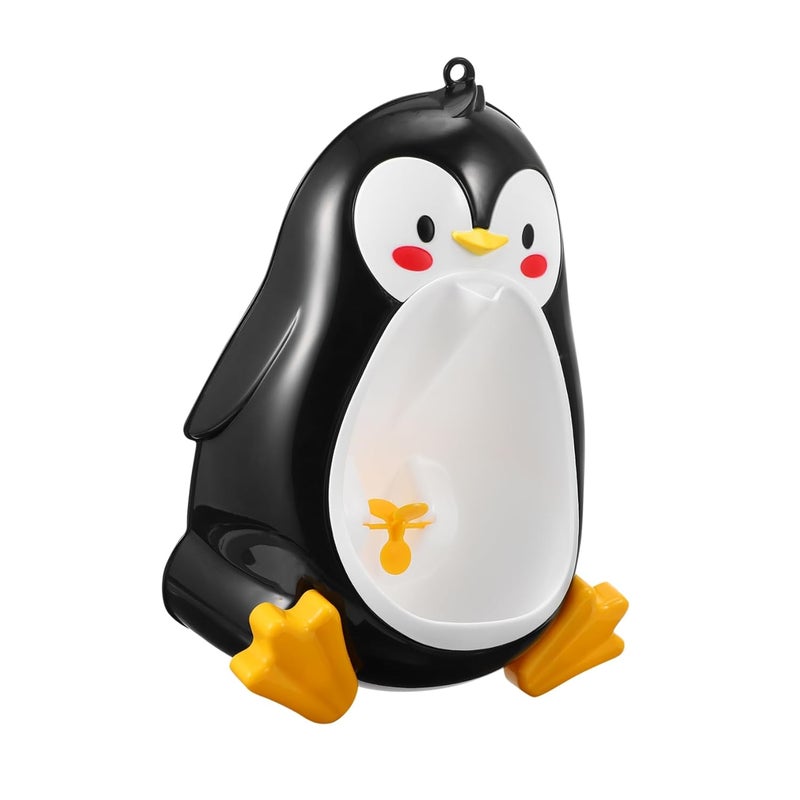 Penguin Potty Training Seat For Boys And Girls With Urinal Blue - Image 2