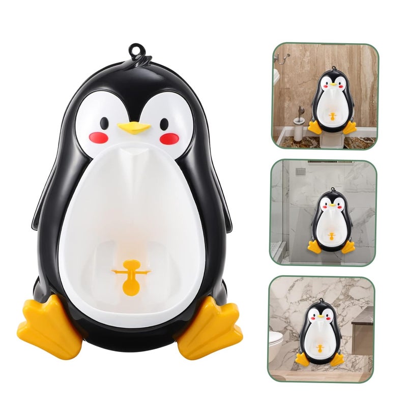 Penguin Potty Training Seat For Boys And Girls With Urinal Blue - Image 5