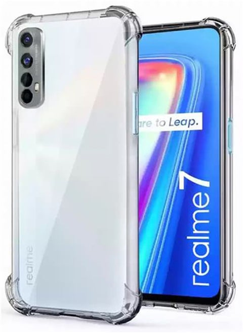 Realme 7 & NARZO 20 PRO Shockproof And High-quality Case Fully Protects - Transparent