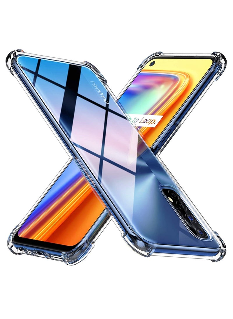 Realme 7 & NARZO 20 PRO Shockproof And High-quality Case Fully Protects - Transparent