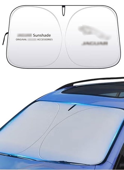 Foldable Car Windshield Sun Shade Effective UV Ray Protector & Window Sun Blocker, Keeps Your Vehicle Cool & Comfortable