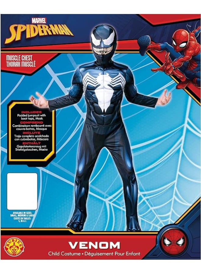RUBIE'S SMC - VENOM BOYS DLX COSTUME For Age 5-6 Years,Size M (Height 116cm) - Image 2