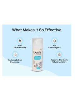 Cipla Cipla Excela Moisturiser | Oily & Acne Prone Skin | Reduces Sebum Secretion | 50g  - Image 2
