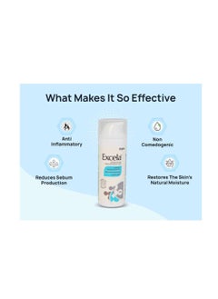 Cipla Cipla Excela Moisturiser | Oily & Acne Prone Skin | Reduces Sebum Secretion | 50g  - Image 4