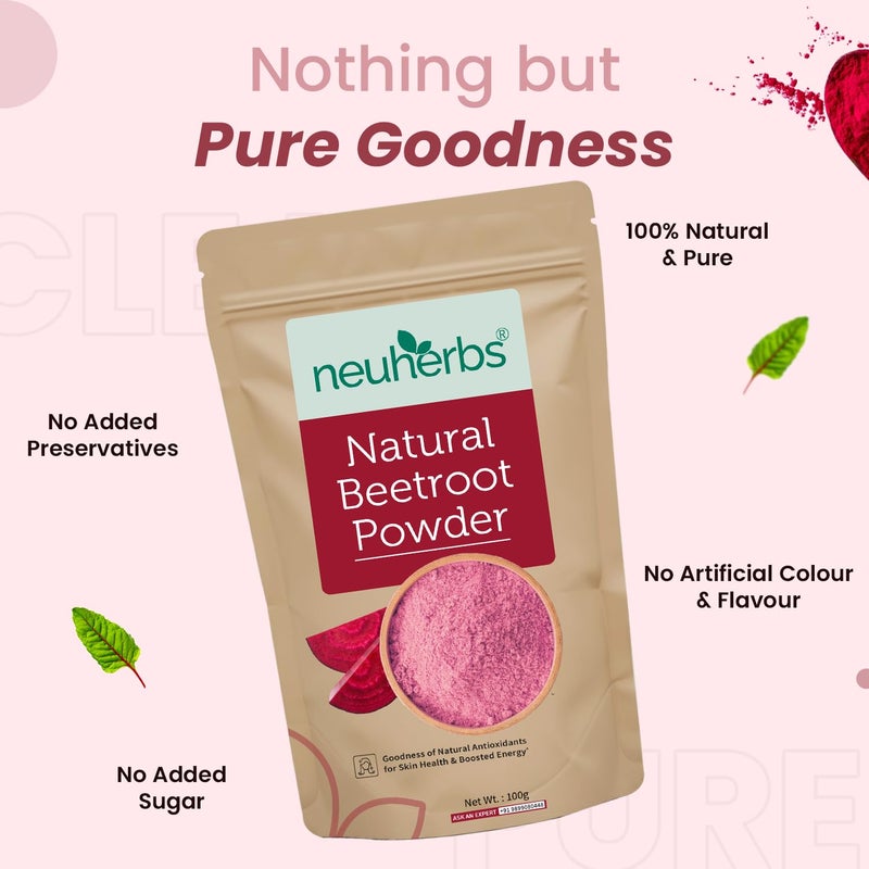Neuherbs Natural Beetroot Powder 100gm - Image 3