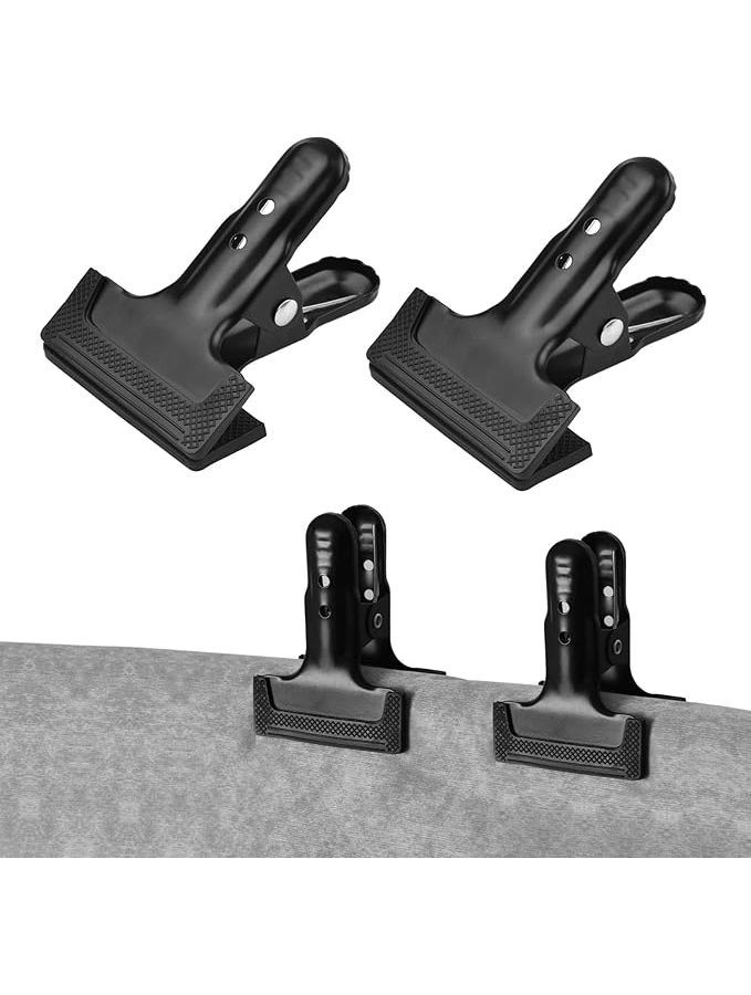Heavy Duty Backdrop Clips Metal Clamp Holder for Photography 2pcs - Image 1