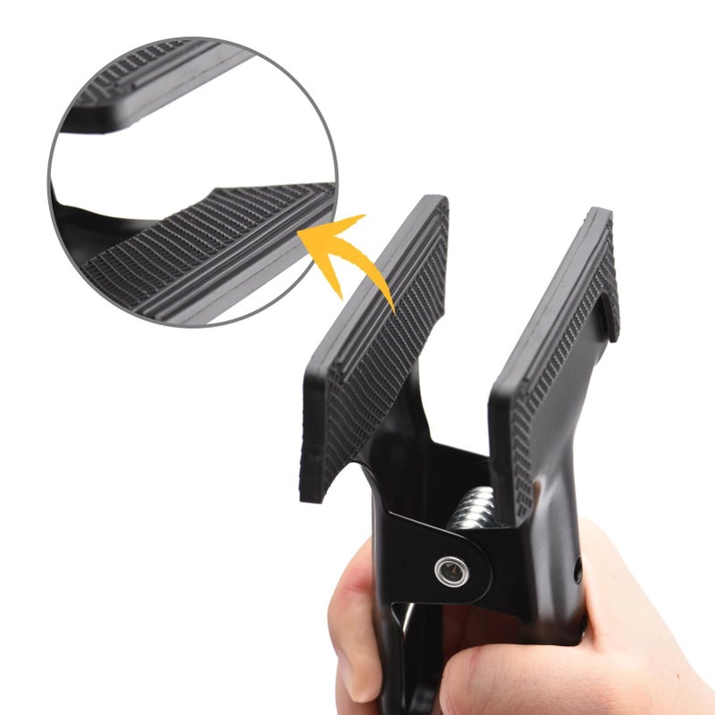 Heavy Duty Backdrop Clips Metal Clamp Holder for Photography 2pcs - Image 3