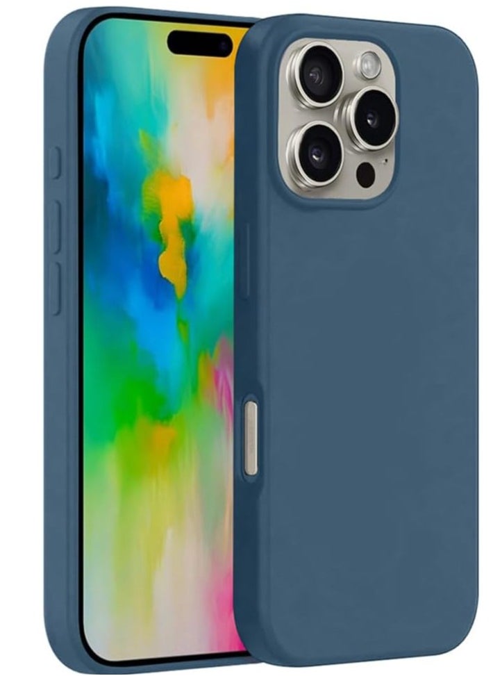 Generic Liquid Silicone Protective Case for iPhone 16 Pro Max with Microfiber Lining  - Image 1